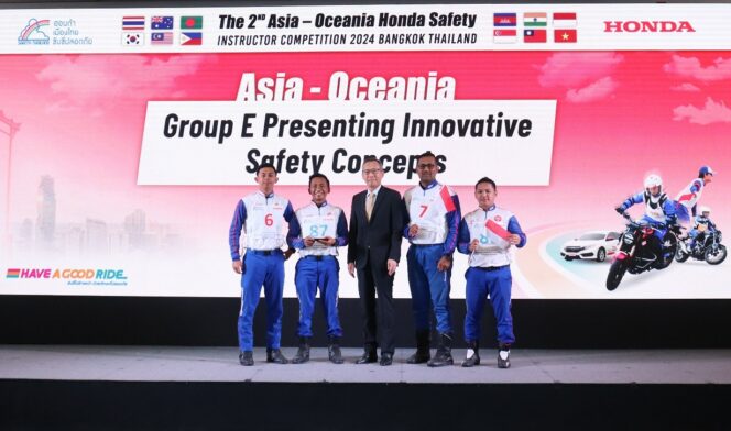 
Astra Honda Terbaik di Asia-Oceania Kategori Edukasi Safety Riding