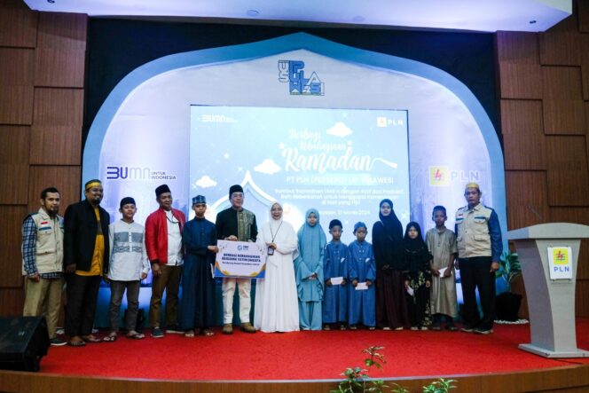 
PLN Berbagi Kebahagiaan Ramadan Bersama Anak Yatim Piatu dan Dhuafa di Makassar