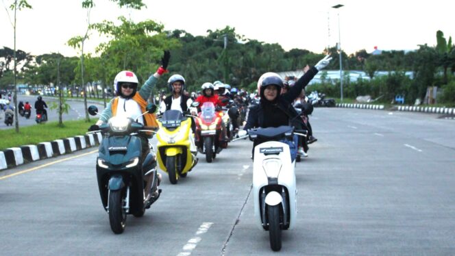
Astra Motor Sulawesi Selatan Gelar Honda Community Bikers Soleh