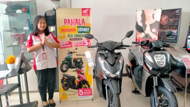 
Pembelian Honda Genio dan BeAT dapat Potongan Angsuran 5 Kali