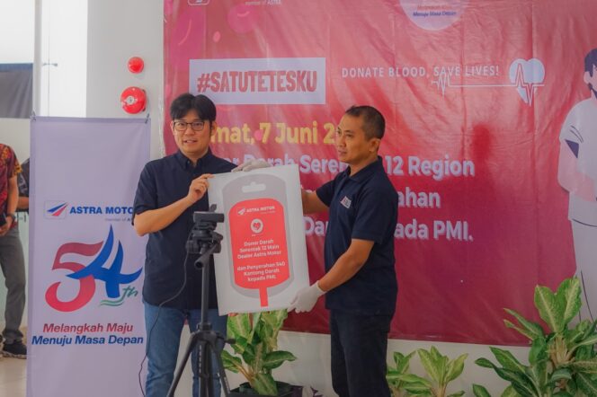 
Astra Motor Sulawesi Selatan Gelar Donor Darah Rangkaian HUT ke-54