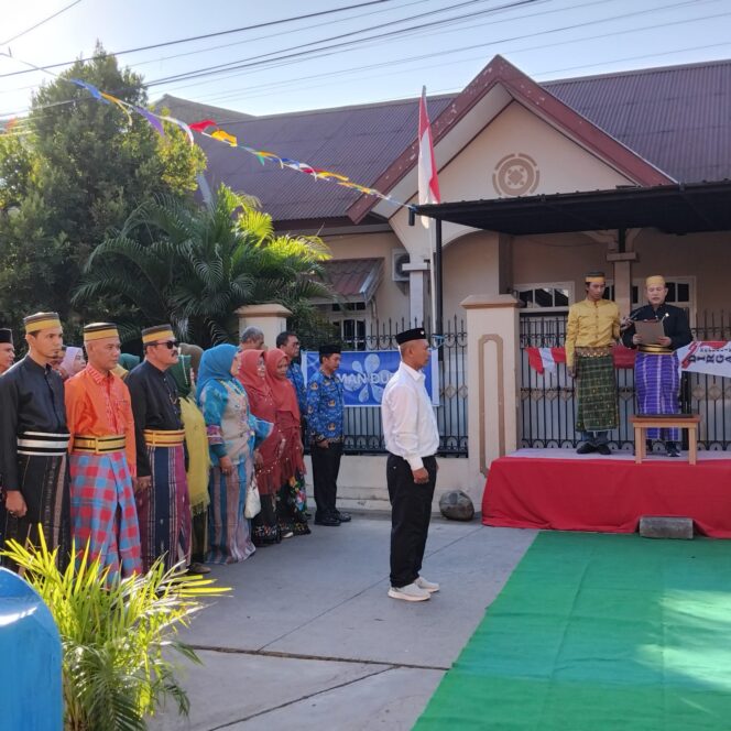 
Masyarakat Kelurahan Tidung Adakan Upacara Bendera di HUT RI ke – 79 Tahun
