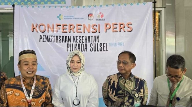 
45 Dokter Spesial Disiapkan dalam Pemeriksaan Kesehatan Bacalon Pilgub Sulsel 2024