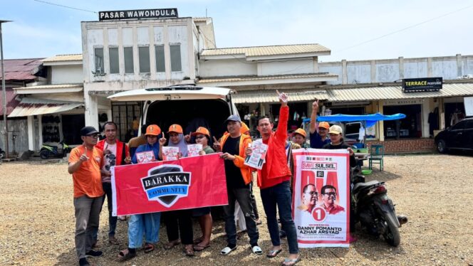
Barakka Community dan Partai Buruh Sulsel Kampanyekan Danny di Luwu Raya