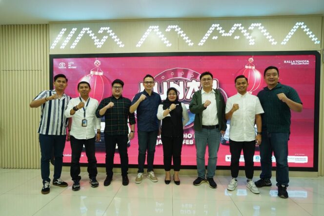 
Lunar Fest by Kalla Toyota Segera Digelar di TSM Makassar Dengan Line Up Toyota Terbaik dan Banjir Promo dan Hadiah Menarik