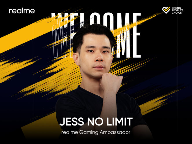 
					realme Resmi Menunjuk Jess No Limit Menjadi realme Gaming Ambassador