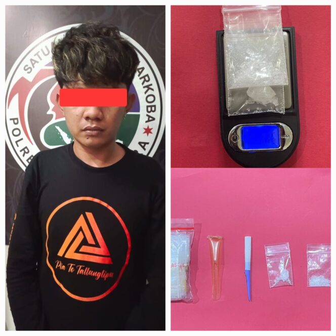 
Satresnarkoba Polres Toraja Utara Kembali Ungkap Peredaran Narkotika, Amankan 1,15 Gram Sabu