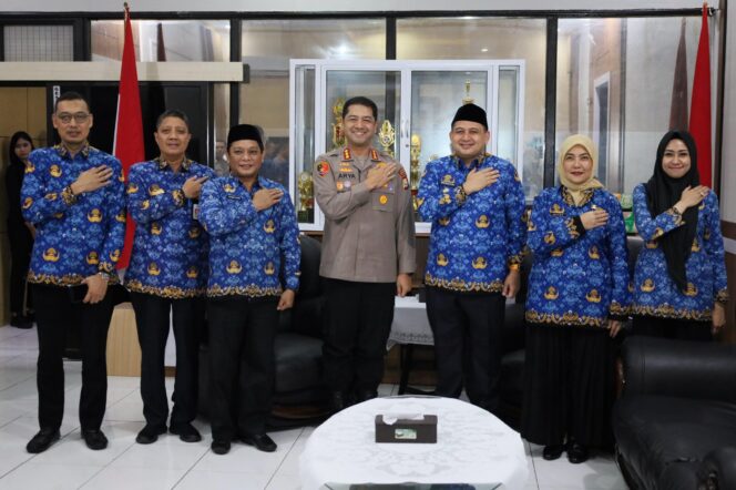 
Wali Kota-Wakil Wali Kota Makassar Perkuat Sinergi dan Kolaborasi dengan Polrestabes Makassar