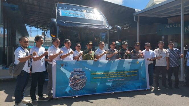 
Nikmati Mudik Gratis Aman Sampai Tujuan, PLN Berangkatkan 1.000 Pemudik dari Makassar