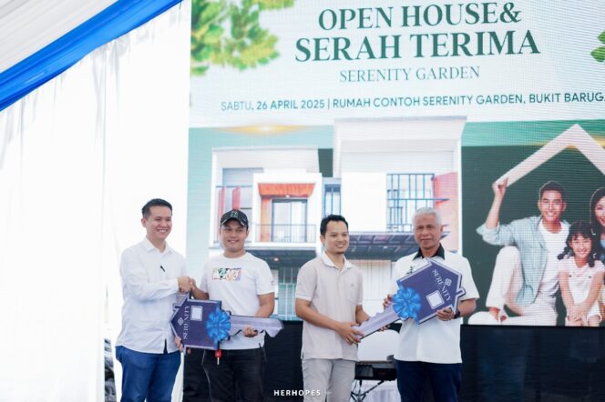 
Serenity Garden Gelar Serah Terima Unit, Bukti Komitmen Bukit Baruga Terhadap Hunian Berkualitas