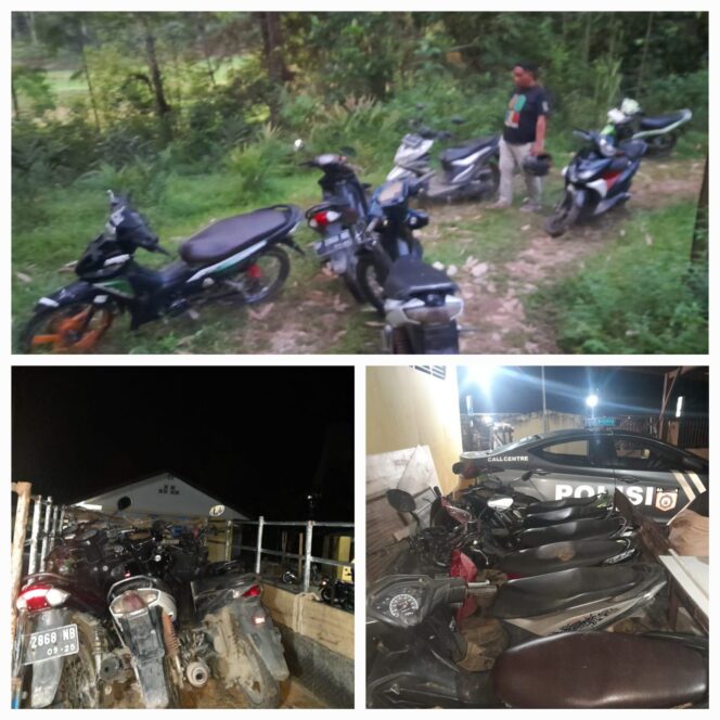 
Dukung Ops Pekat Lipu 2025, Polsek Sanggalangi’ Gerebek Judi Sabung Ayam Amankan 6 Unit Sepeda Motor